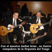 Con Aníbal Arias