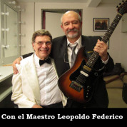 Con Leopoldo Federico