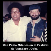 Con Pablo Milanés