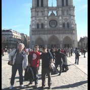 Loco el 22 en Notre Dame