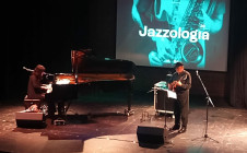Con la fantástica Tomoko Ohno en Jazzología 2023