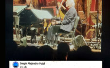Con el maestro Néstor Marconi en el Teatro Colón